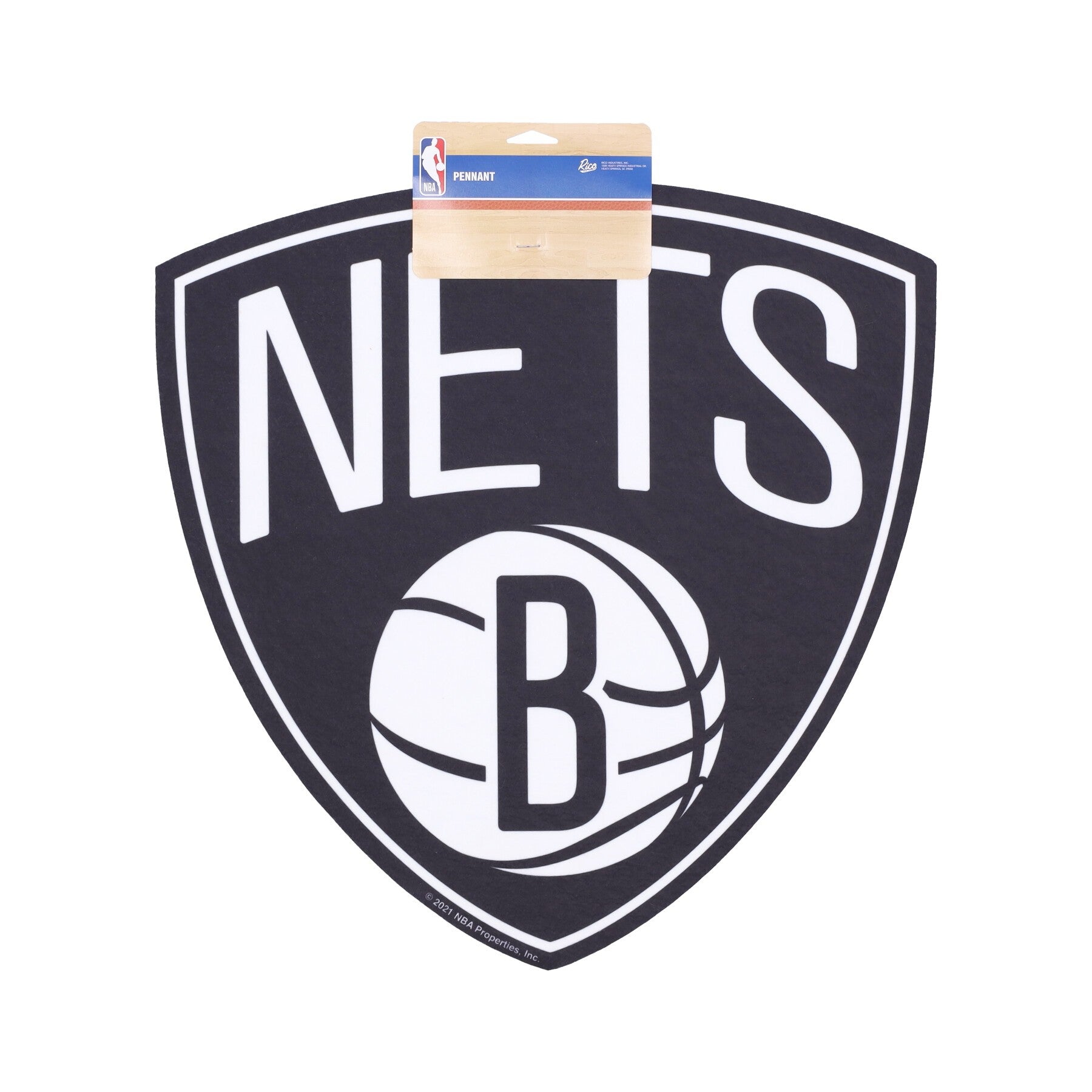 Rico Industries, Logo Squadra Uomo Nba Shape Cut Primary Logo Pennant Bronet, Original Team Colors