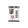 Rico Industries, Adesivo Uomo Nhl Triple Spirit Stickers Vegkni, Original Team Colors