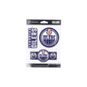 Rico Industries, Adesivo Uomo Nhl Triple Spirit Stickers Edmoil, Original Team Colors