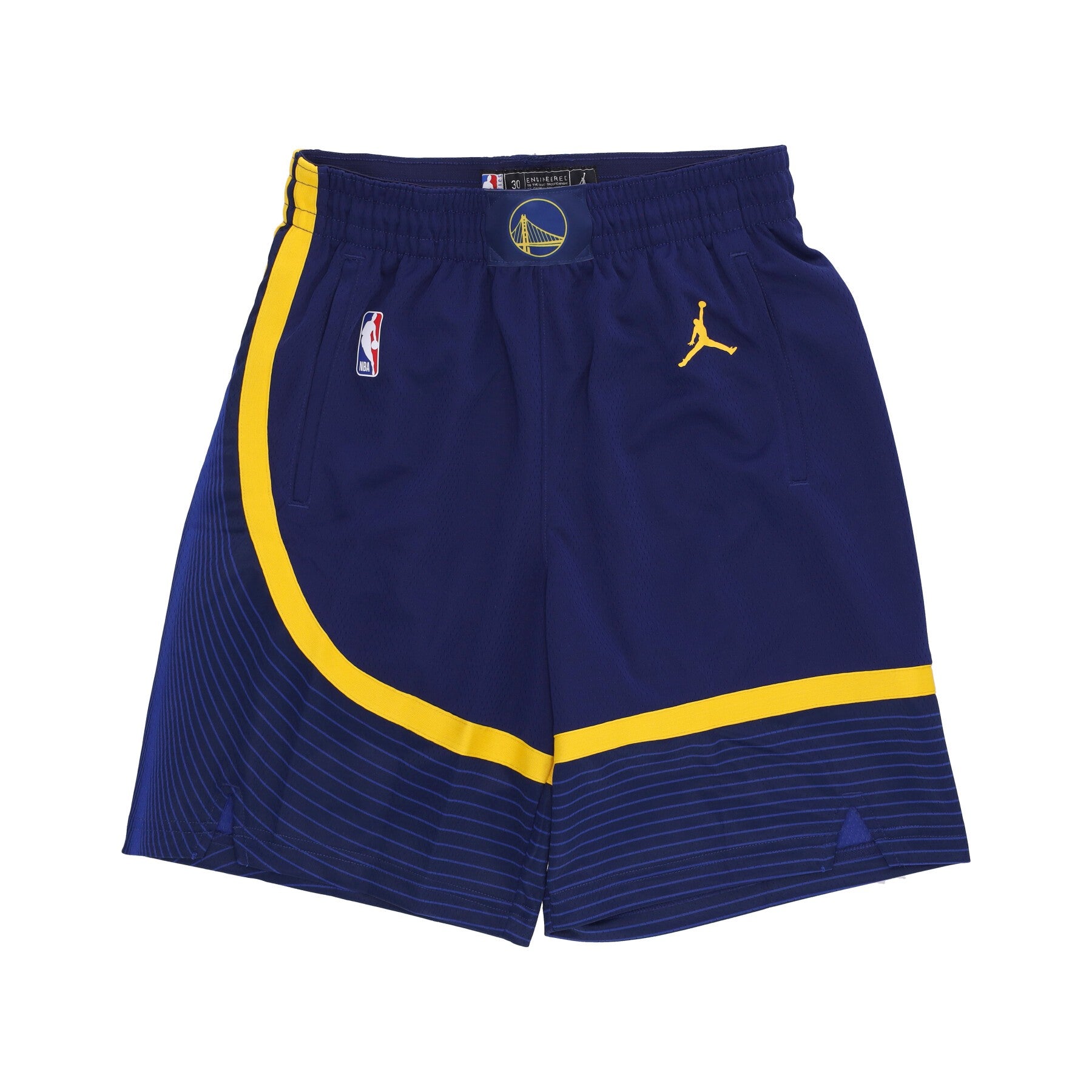 Jordan Nba, Pantaloncino Basket Uomo Nba Statement Edition 22 Dri-fit Swingman Short Golwar, Loyal Blue/amarillo