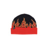 Vans, Cappello Bambino Flame Beanie, Black/orange