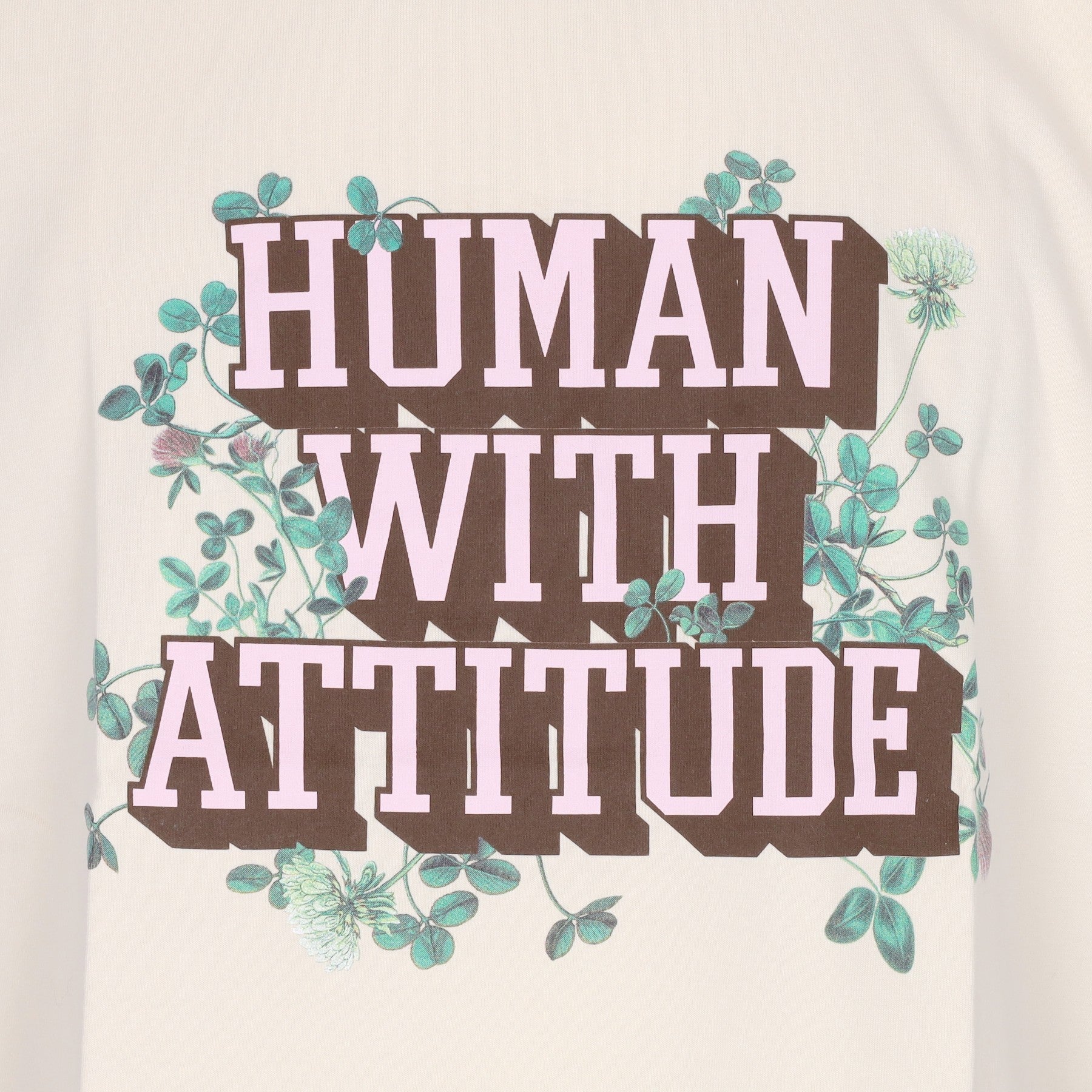 Human With Attitude, Maglietta Uomo Floral Tee, 