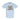Human With Attitude, Maglietta Uomo Floral Tee, Sky Blue