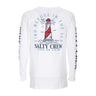 Salty Crew, Maglietta Manica Lunga Uomo Outerbanks Standard L/s Tee, White