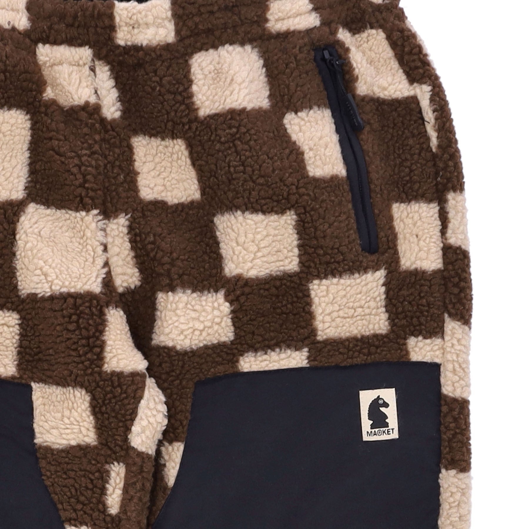 Market, Orsetto Uomo Chess Club Jacquard Sherpa Pants, 