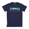 Thrasher, Maglietta Uomo Brazil Revista Tee, Navy