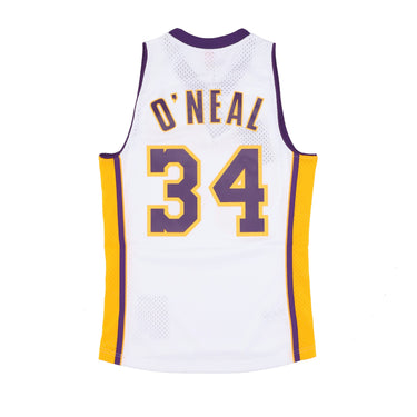 Mitchell & Ness, Canotta Basket Uomo Nba Alternate Jersey Hardwood Classics No 34 Shaquille O'neal 2002-03 Loslak, 