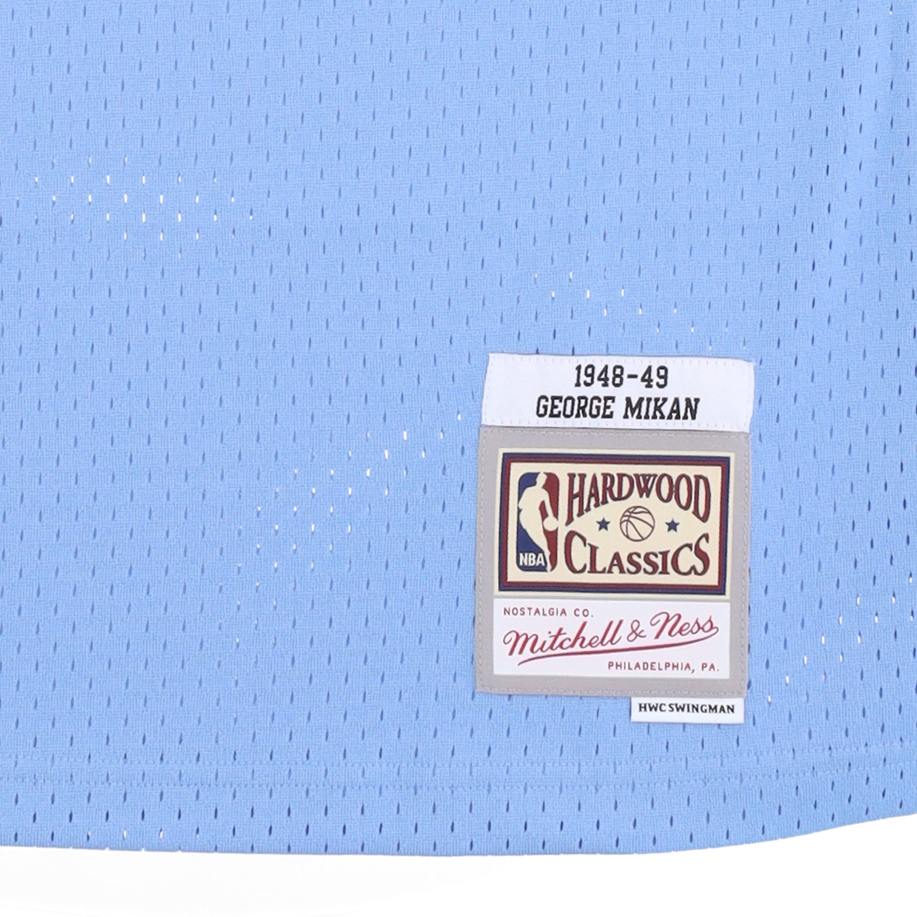 Mitchell & Ness, Canotta Basket Uomo Nba Dark Jersey Hardwood Classics No 99 George Mikan 1948-49 Minlak, 