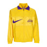 Nike Nba, Giacca Tuta Uomo Nba Courtside Lightweight Jacket Loslak, Amarillo/field Purple