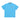 Iuter, Maglietta Uomo Spine Skulls Tee, Sky Blue
