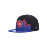 New Era, Cappellino Visiera Piatta Uomo Nba Tip Off 5950 Detpis, Black/original Team Colors