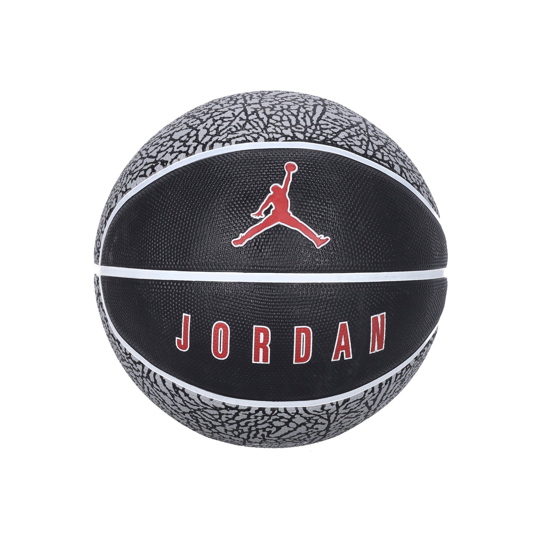 Jordan Nba, Pallone Uomo Playground Size 7, Wolf Grey/black/white/varsity Red