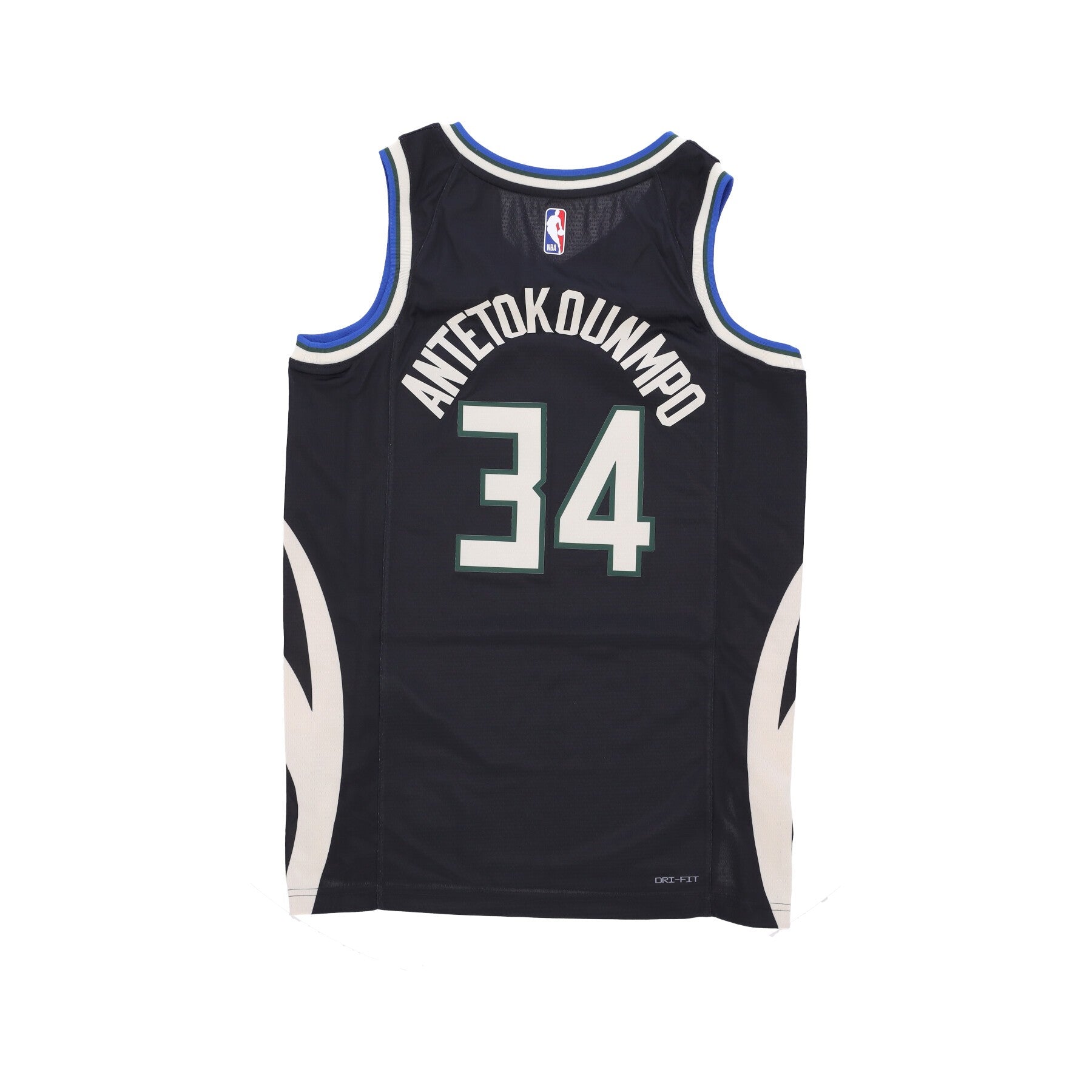 Jordan Nba, Canotta Basket Uomo Nba Statement Edition 22 Dri-fit Swingman Jersey No 34 Giannis Antetokounmpo Milbuc, 