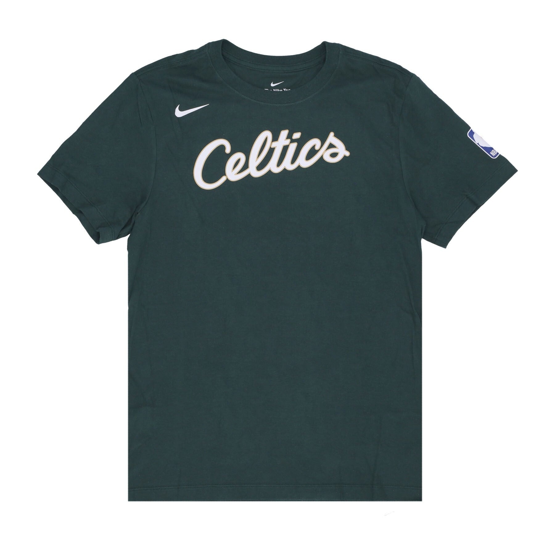 Nike Nba, Maglietta Uomo Nba City Edition Essential Logo Tee Boscel, Pro Green