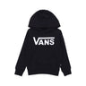 Vans, Felpa Cappuccio Bambino Classic Po Hoodie, Black