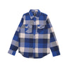 Vans, Camicia Manica Lunga Ragazzo Box Flannel L/s Shirt, Blue