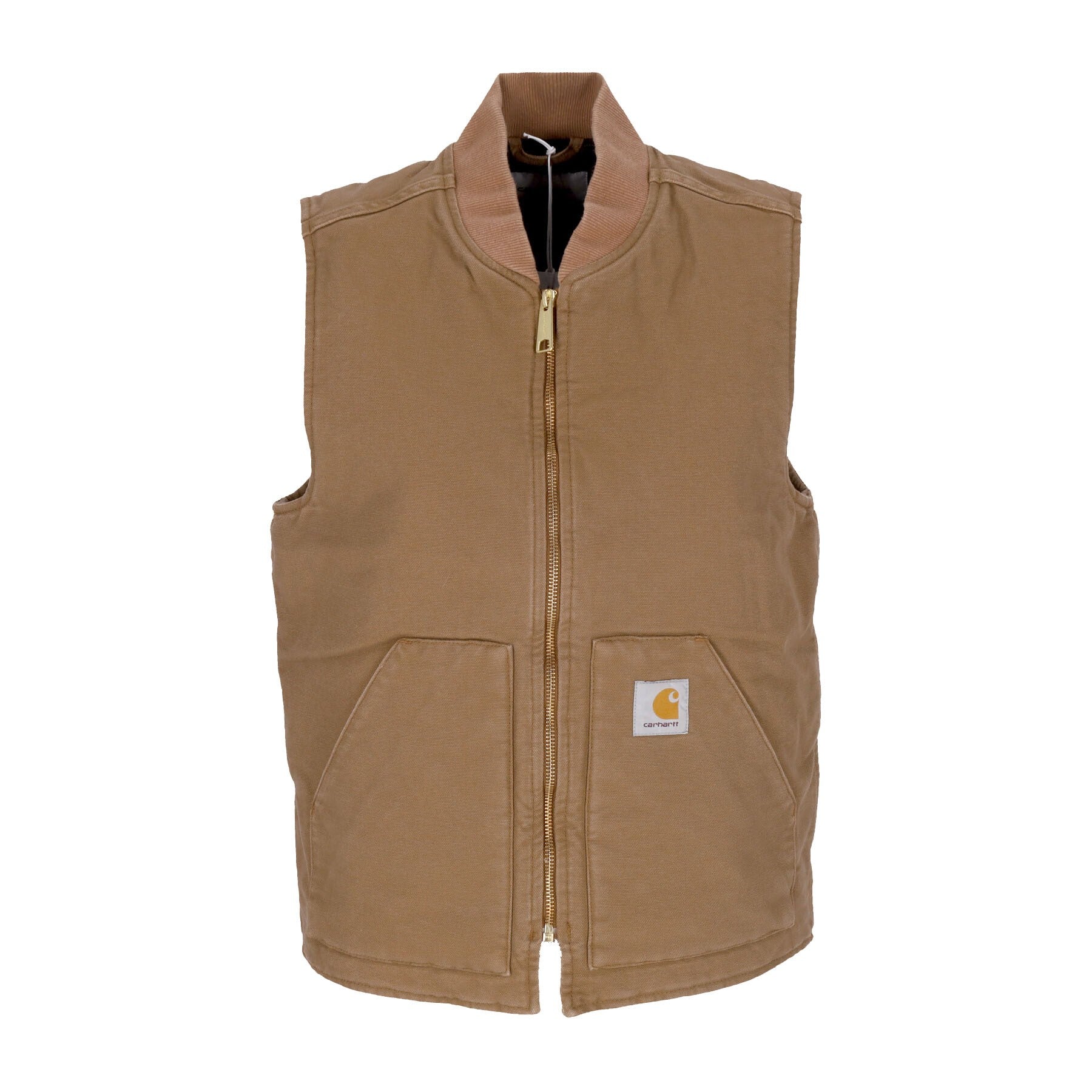 Carhartt Wip, Smanicato Uomo Classic Vest, Hamilton Brown Rinsed