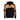 Felpa Leggera Cappuccio Uomo Back Colored Big Logo Hoodie Black/orange