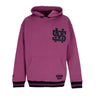 5tate Of Mind, Felpa Cappuccio Uomo Monogram Hoodie, Purple