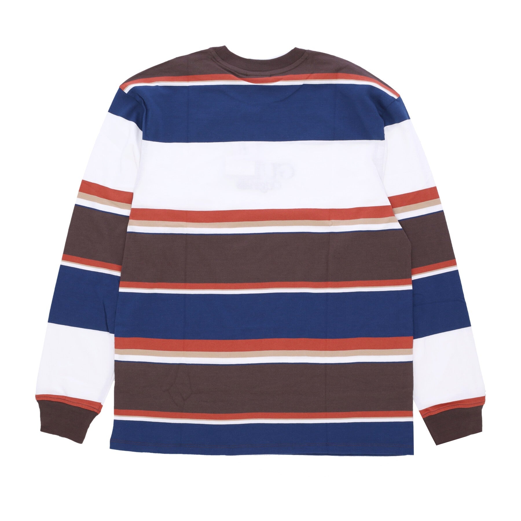 Guess Originals, Maglietta Manica Lunga Uomo Go Denton Stripe L/s Tee, 