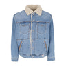 Guess Originals, Giubbotto Jeans Uomo Go Vintage Denim Jacket, Sanded Medium Wash
