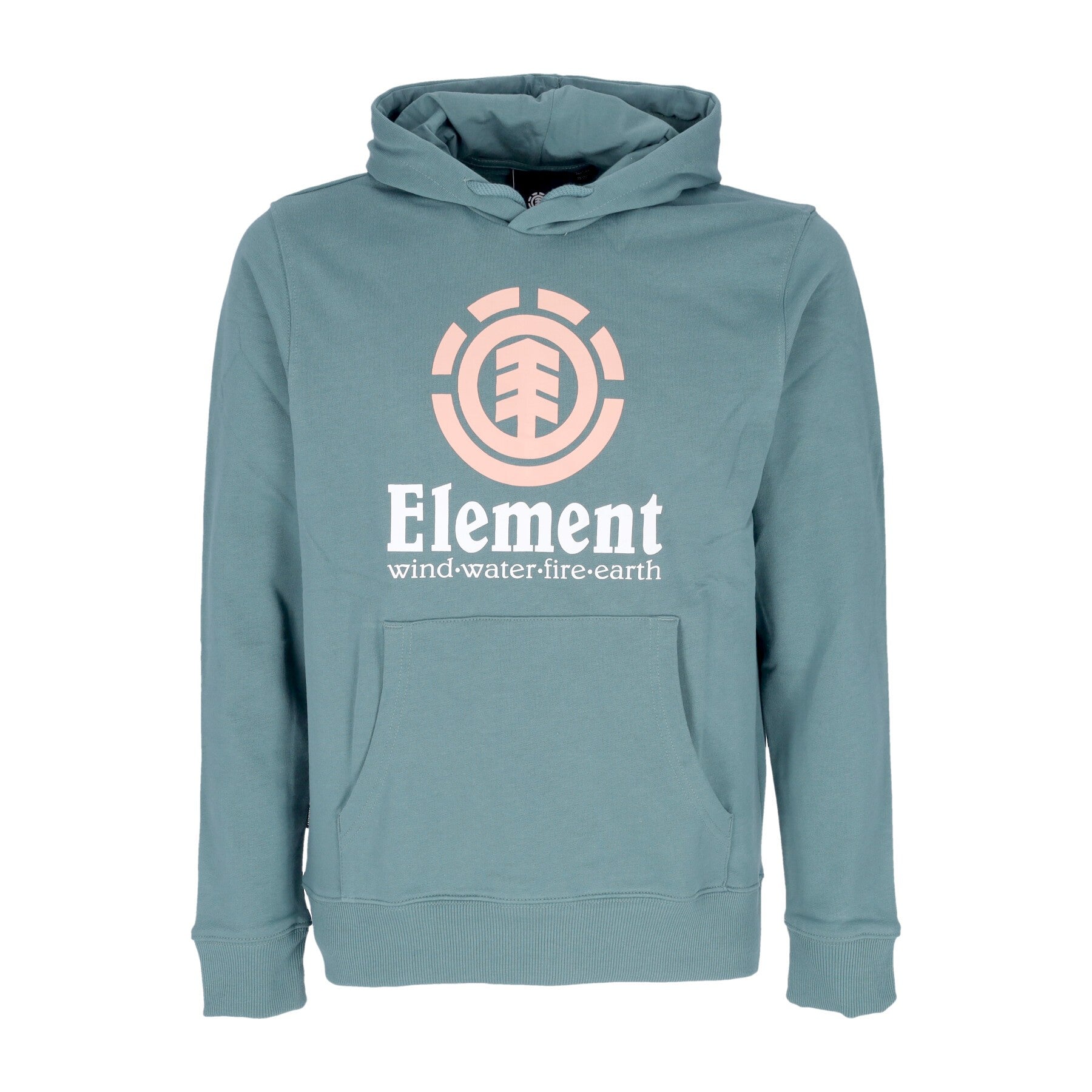 Element, Felpa Leggera Cappuccio Uomo Vertical Hoodie, North Atlantic Blue