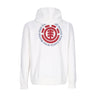 Element, Felpa Leggera Cappuccio Uomo Seal Bp Hoodie, Optic White