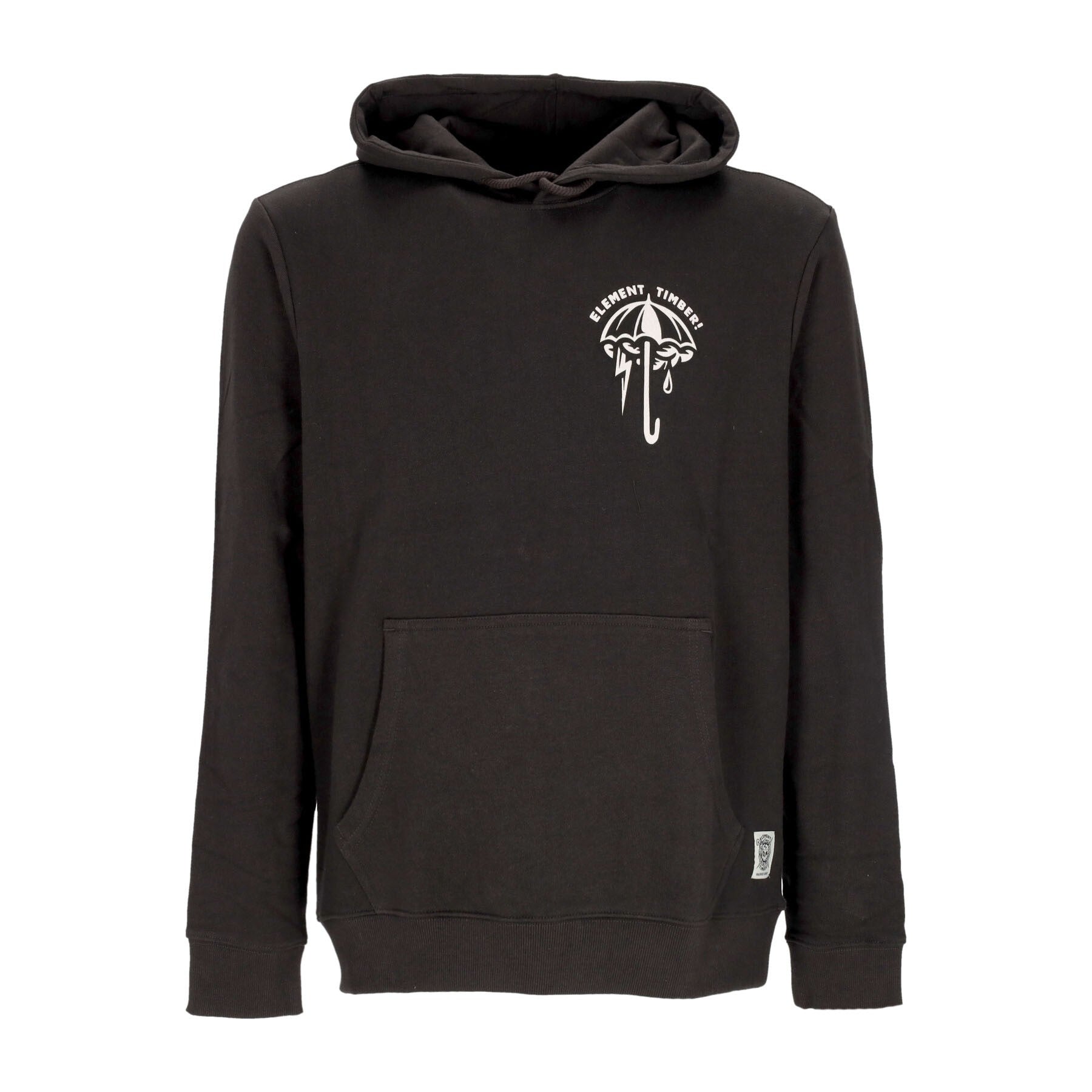 Element, Felpa Cappuccio Uomo Angry Clouds Hoodie, 