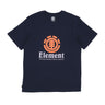 Element, Maglietta Uomo Vertical Tee, Eclipse Navy