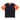 Columbia, Maglietta Uomo Deschutes Valley Tee, Black/desert Orange