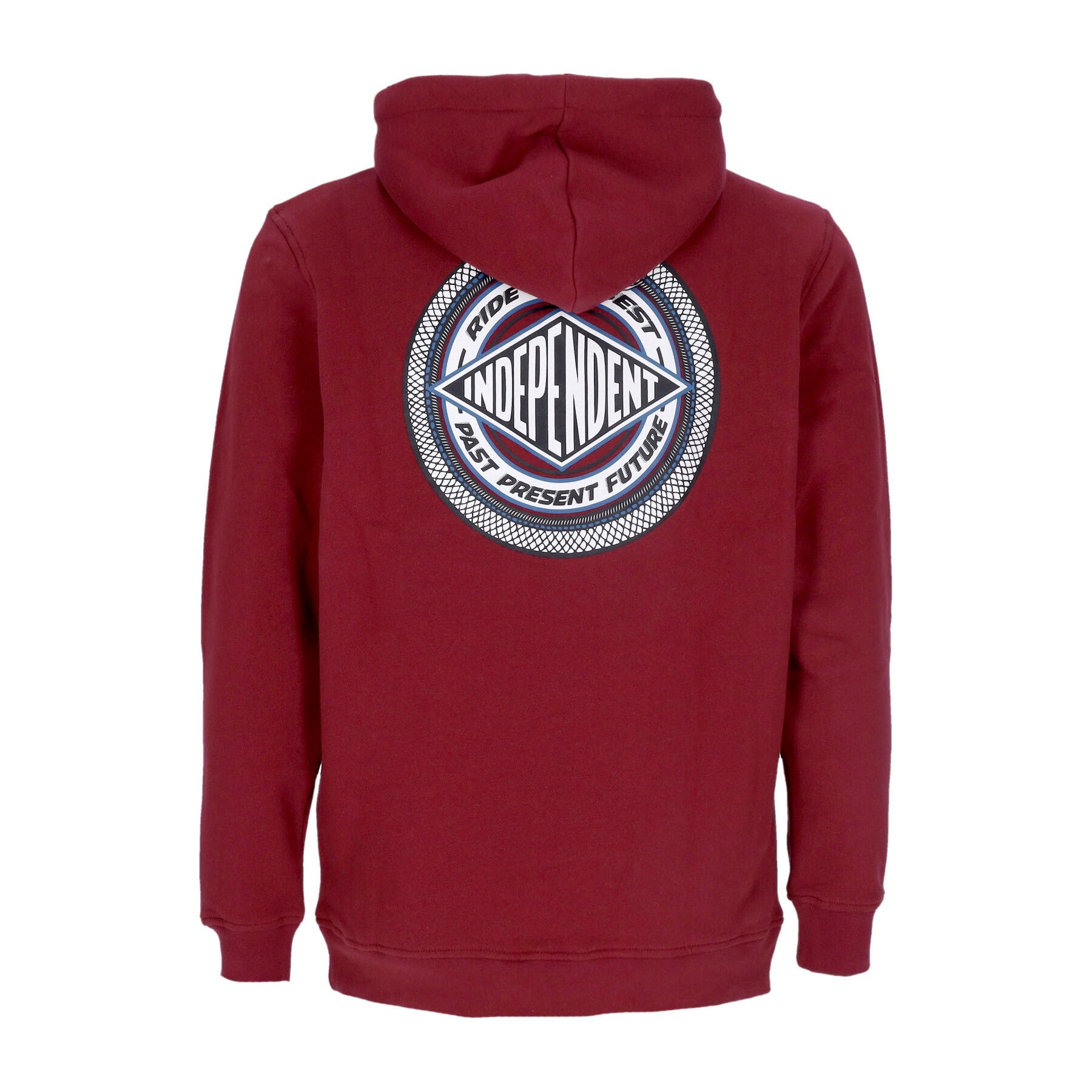 Independent, Felpa Cappuccio Uomo Eternal Hoodie, Maroon