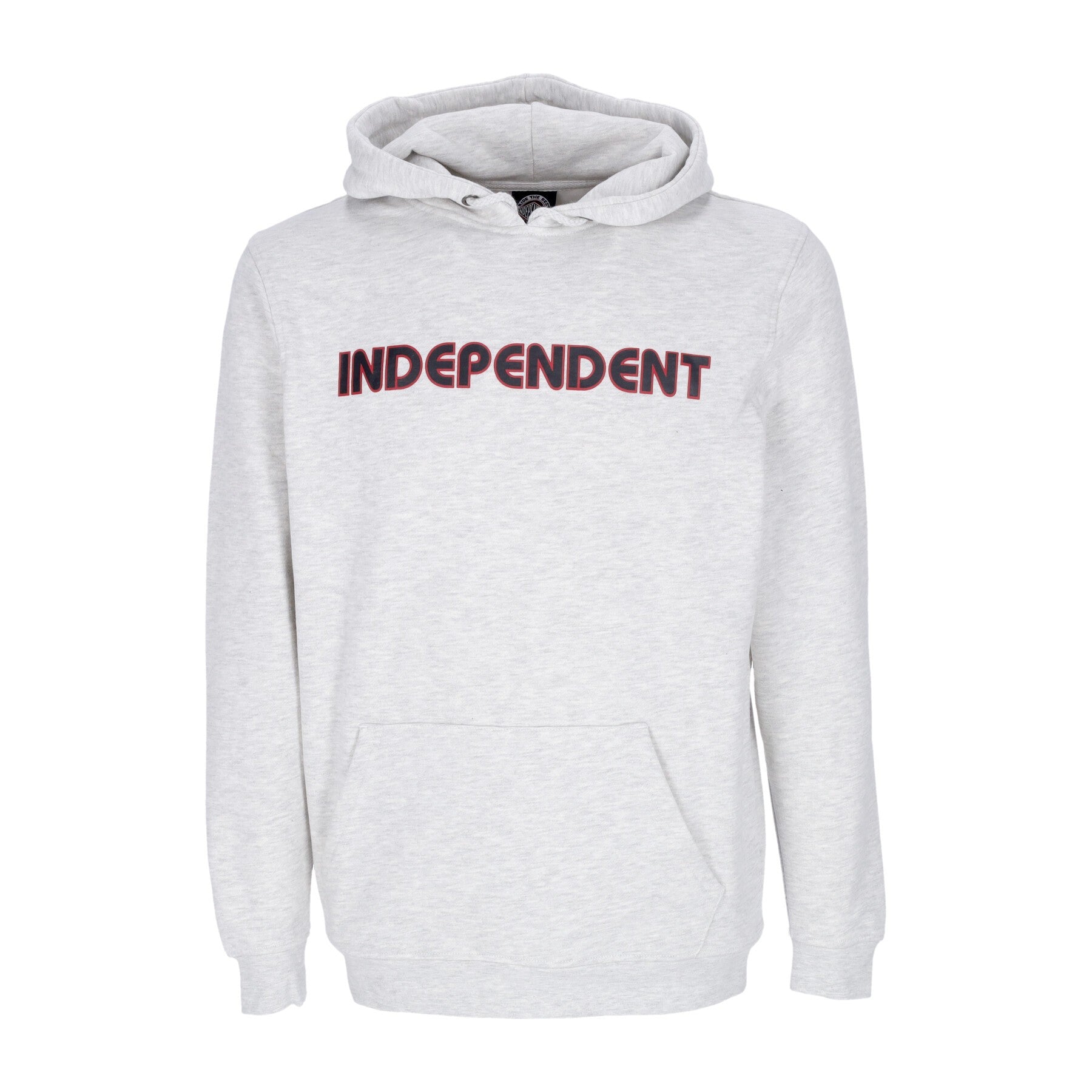 Independent, Felpa Cappuccio Uomo Btg Bauhaus Hoodie, Athletic Heather