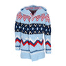 One In A Million, Giubbotto Uomo Hooded L/s Cardigan, Blue