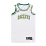 Nike Nba, Canotta Basket Uomo Nba Hwc B22 Dri-fit Swingman Jersey Houroc, White/clover