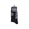 Dolly Noire, Calza Media Uomo Vertical Dlynr Socks, Black