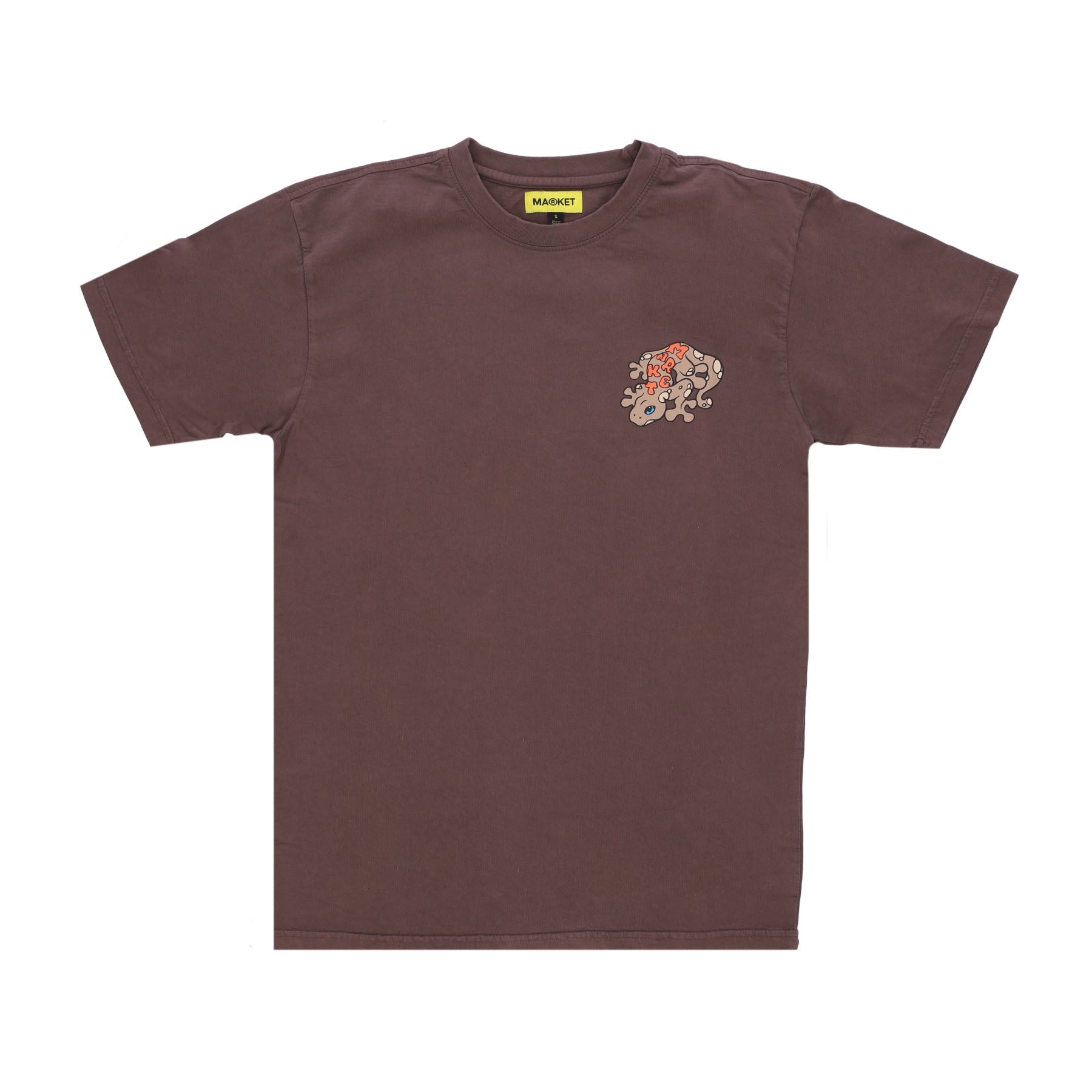 Lizard Tee Bark Brown Men's T-Shirt