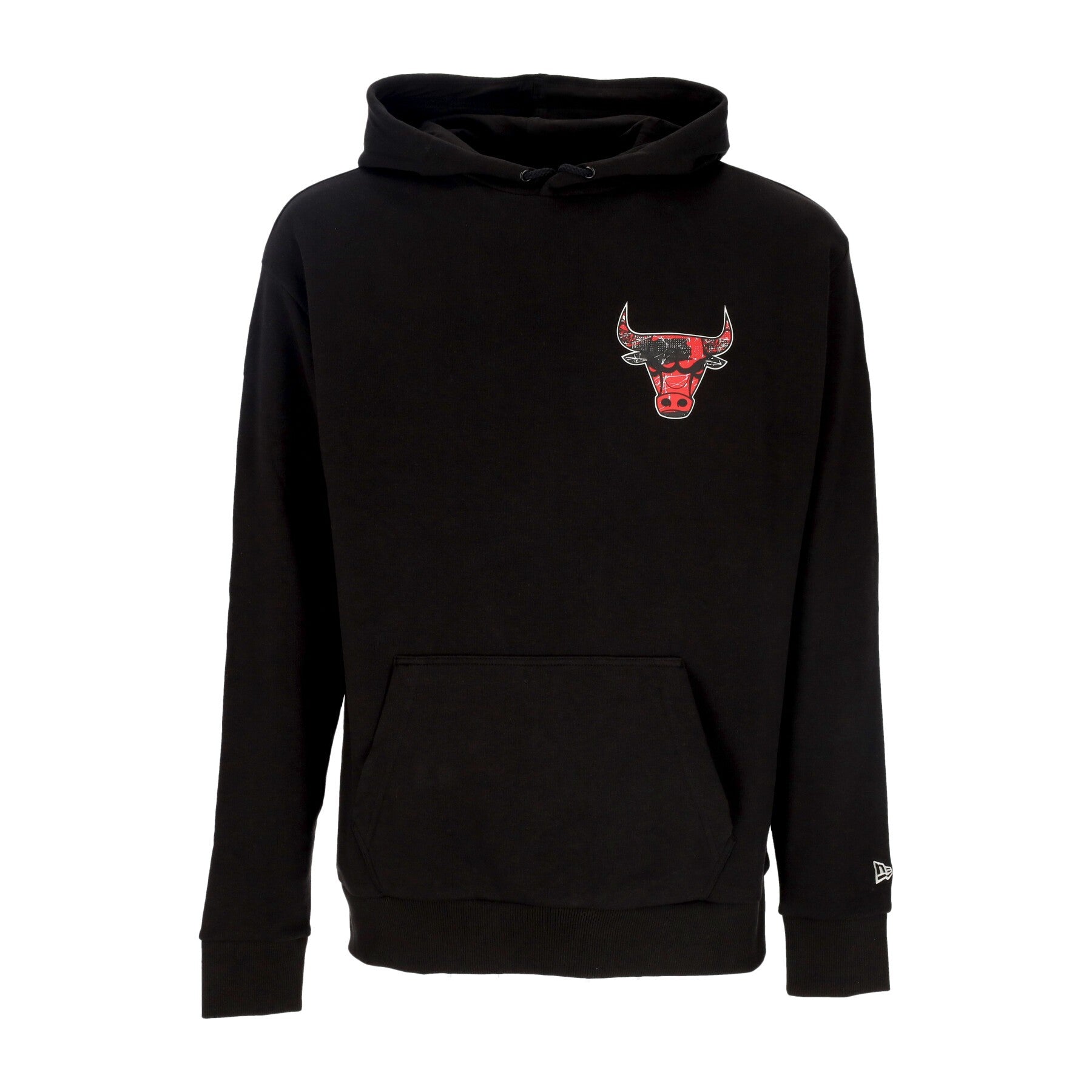 New Era, Felpa Leggera Cappuccio Uomo Nba Infill Team Logo Os Hoodie Chibul, 