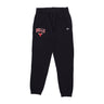 New Era, Pantalone Tuta Felpato Uomo Nba Essential Jogger Chibul, Black/front Door Red