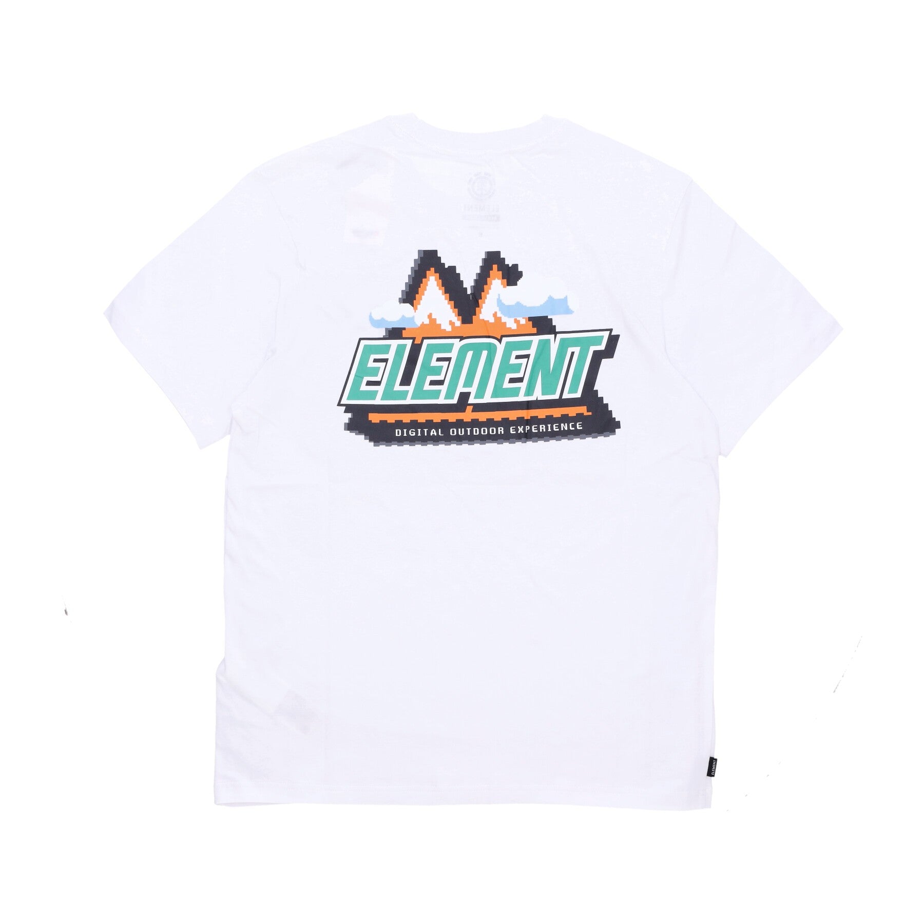Element, Maglietta Uomo Digital Outdoor Tee, Optic White