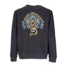 Element, Felpa Leggera Girocollo Uomo The Eye Crewneck X Timber, Off Black