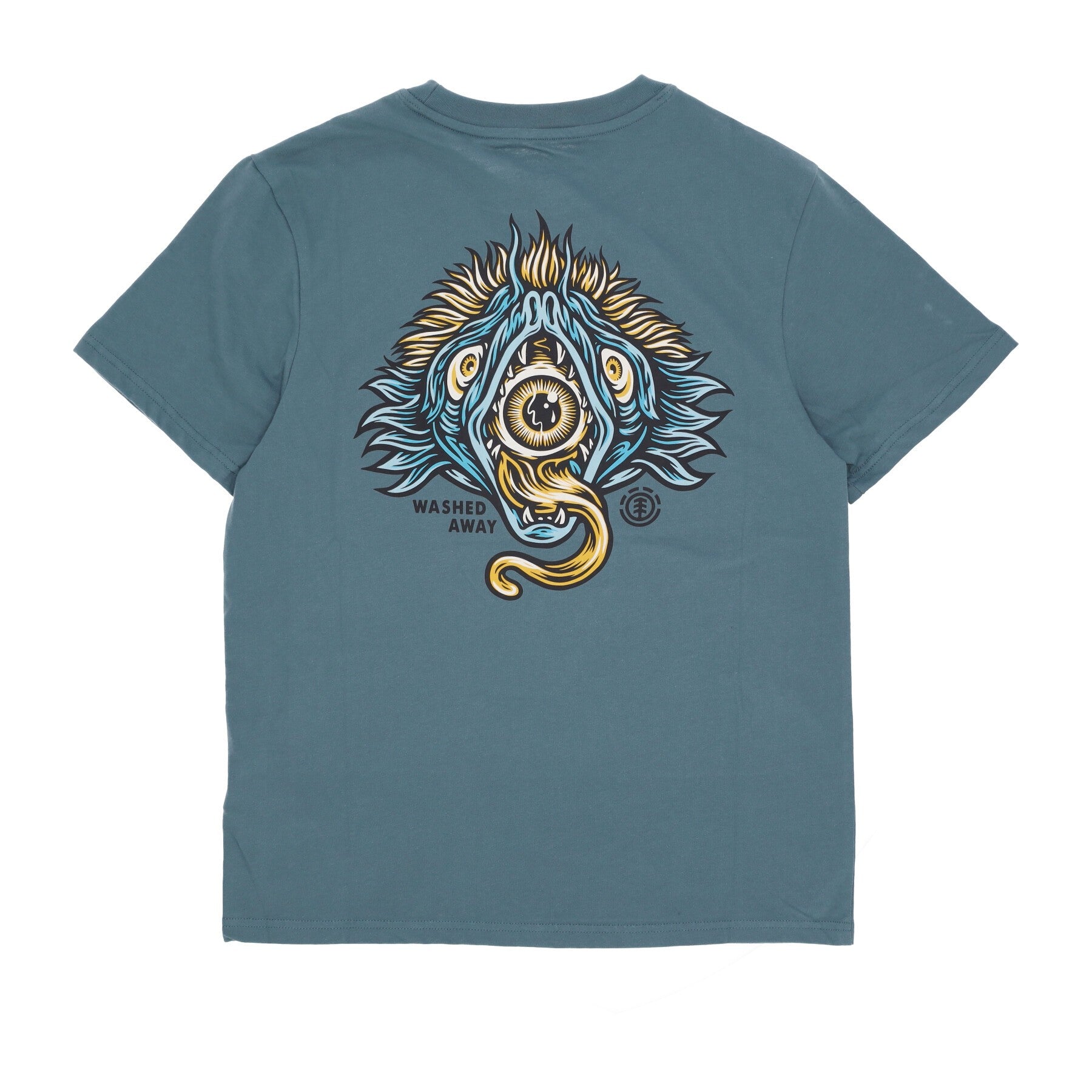 Element, Maglietta Uomo The Eye Tee X Timber, North Atlantic Blue