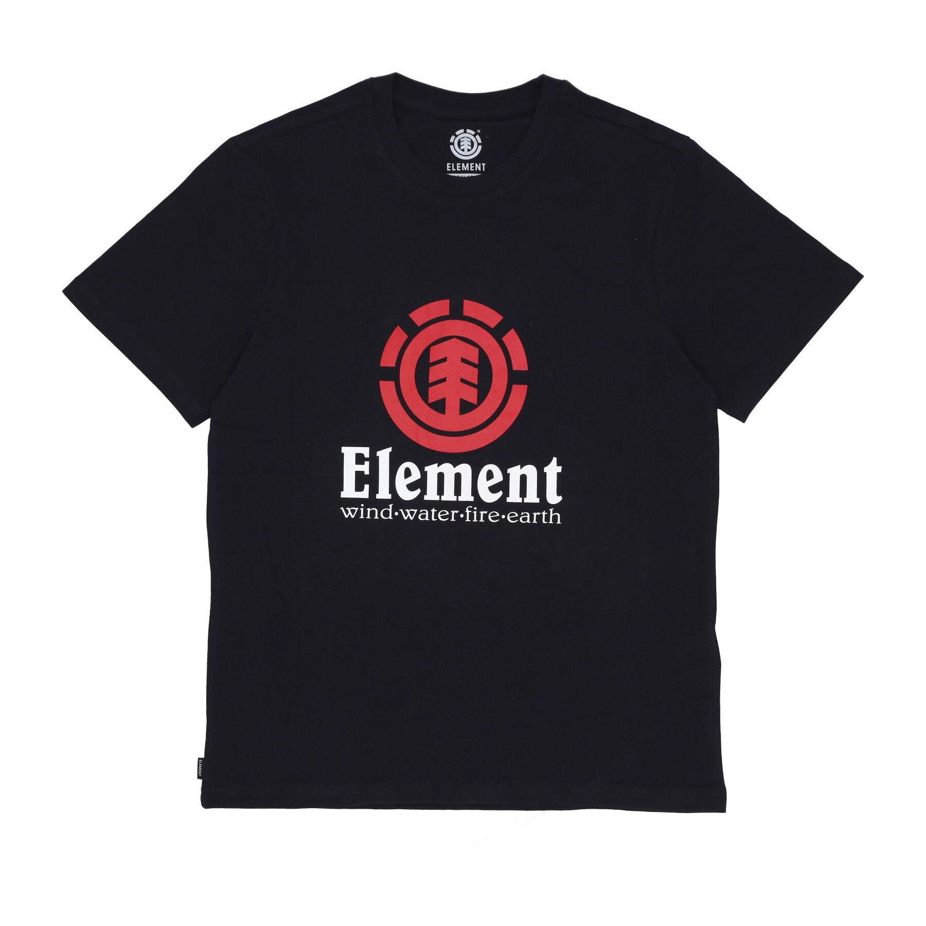 Element, Maglietta Uomo Vertical Tee, Flint Black
