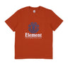Element, Maglietta Uomo Vertical Tee, Picante Red