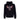 New Era, Felpa Cappuccio Uomo Nba Outline Logo Po Hoodie Chibul, Black/front Door Red