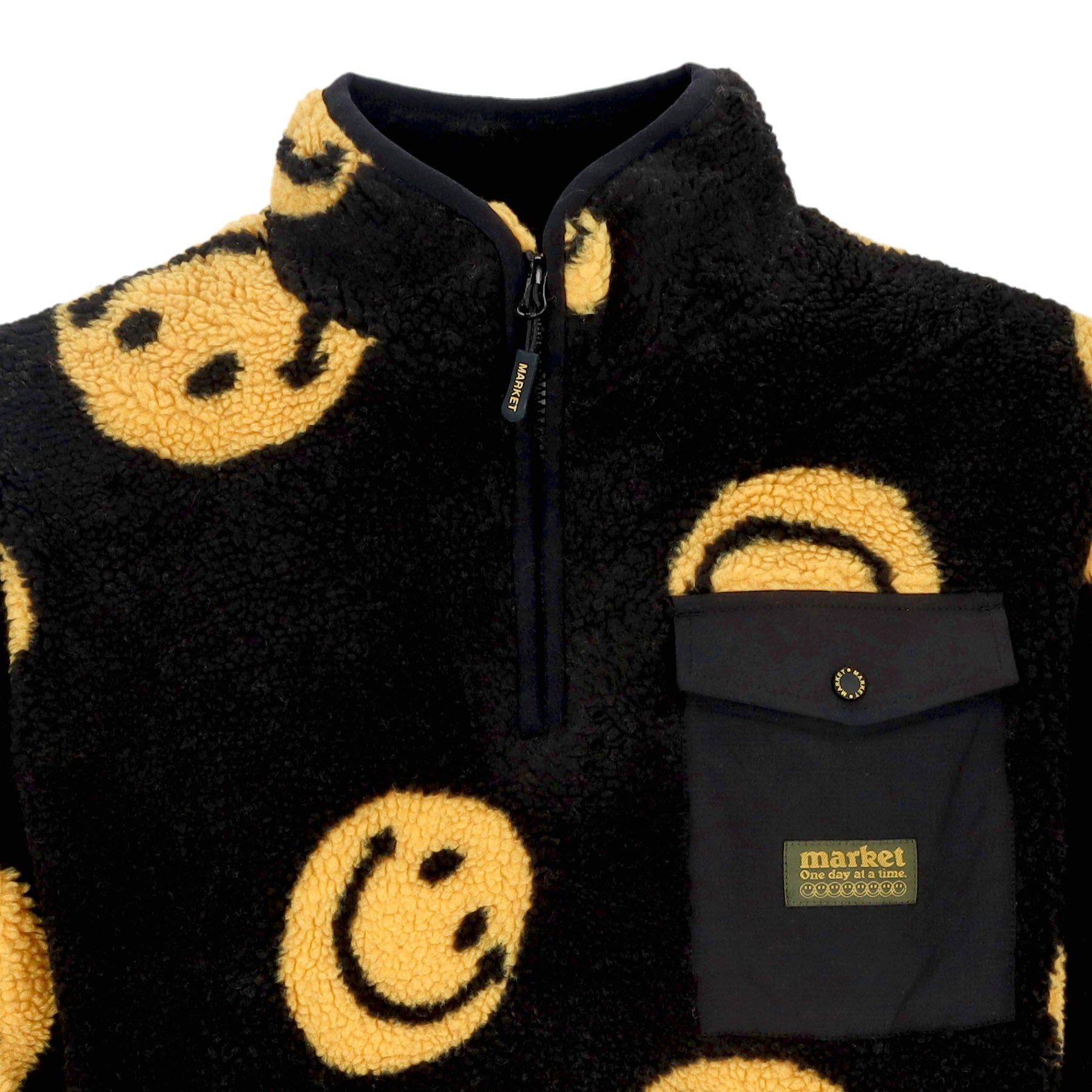 Market, Orsetto Uomo All Over Print Jacket X Smiley, 