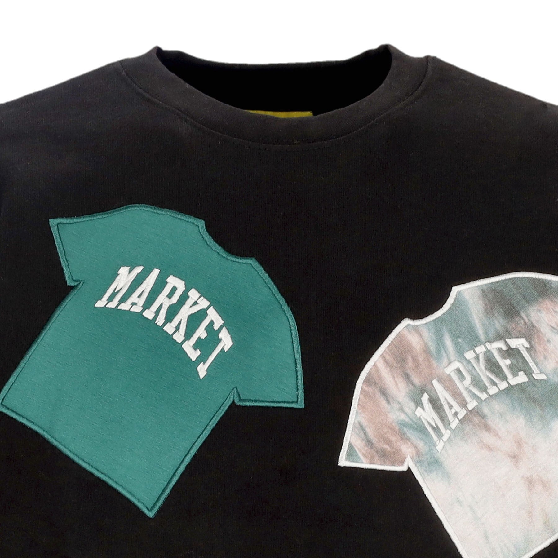 Market, Felpa Girocollo Uomo Patch Crewneck, 