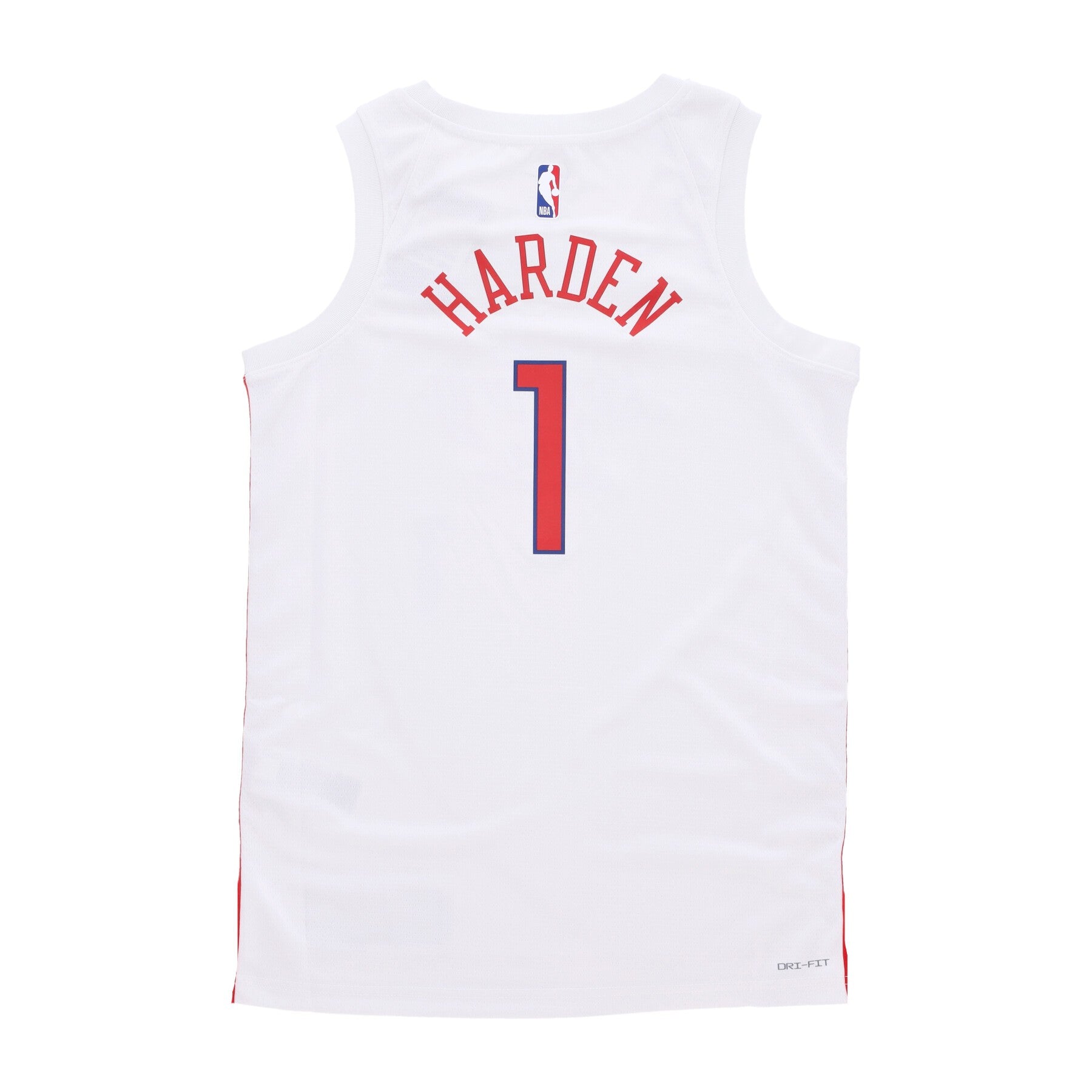Nike Nba, Canotta Basket Uomo Nba Dri Fit Swingman Jersey City Edition No 1 James Harden Phi76e, 