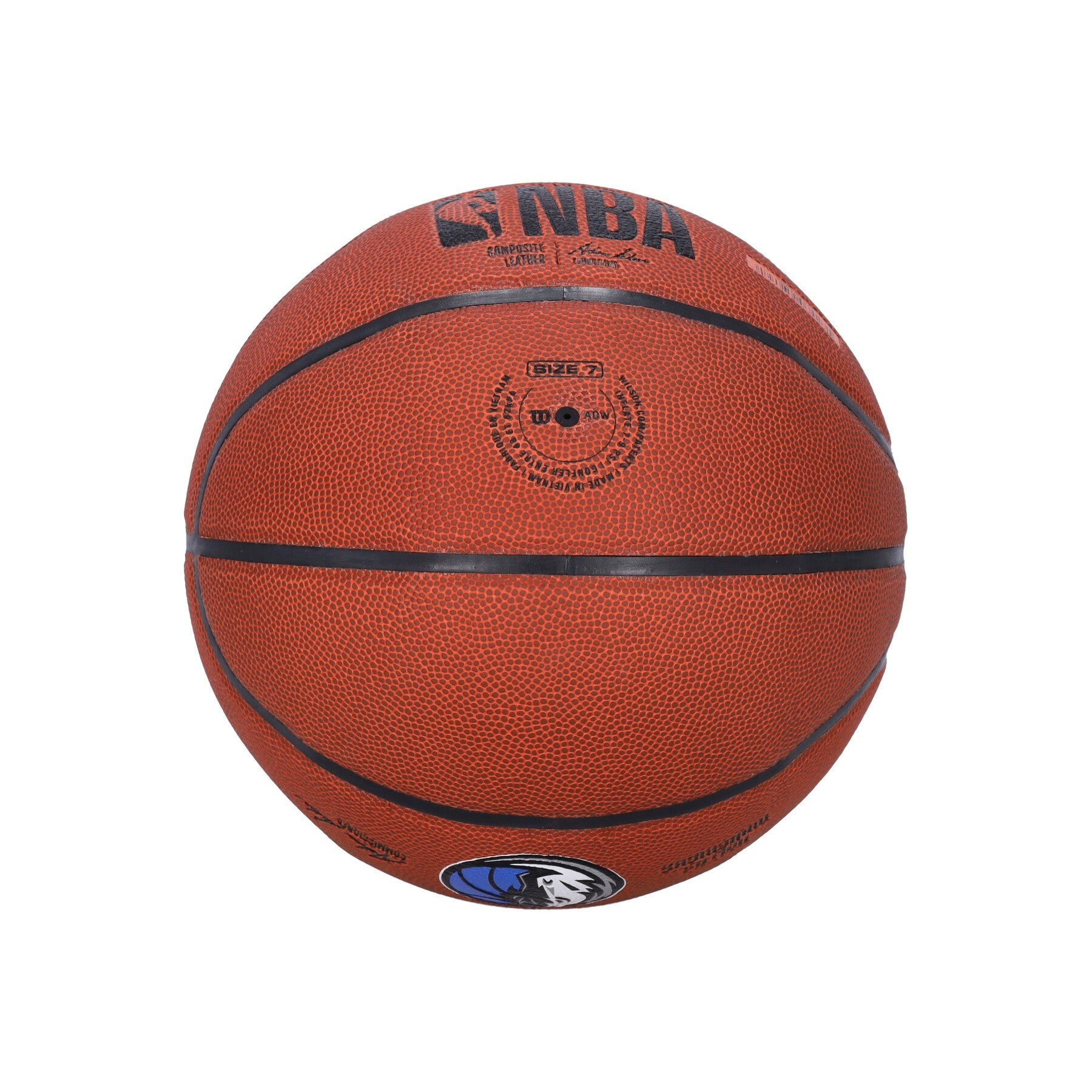 Herren NBA Team Alliance Basketball, Größe 7, Dalmav Brown/Original-Teamfarben