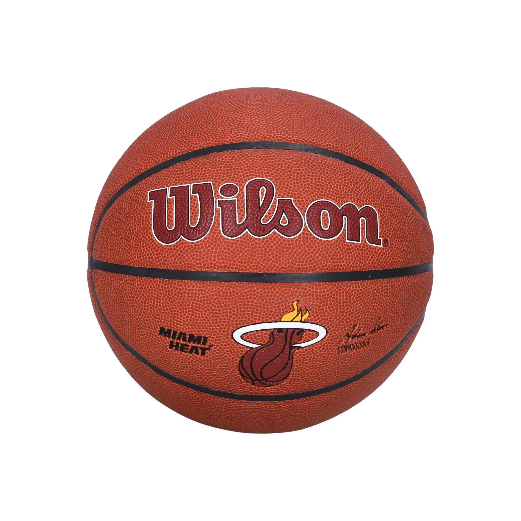 Wilson Team, Pallone Uomo Nba Team Alliance Basketball Size 7 Miahea, Brown/original Team Colors