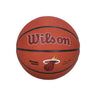 Wilson Team, Pallone Uomo Nba Team Alliance Basketball Size 7 Miahea, Brown/original Team Colors